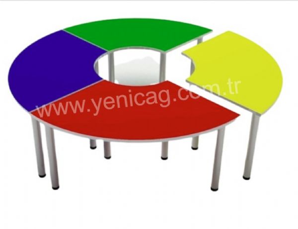 4 Pieces Round Table