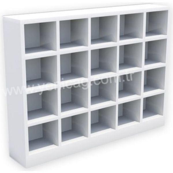 Open Cupboard Cabinet 110x115x35 Cm