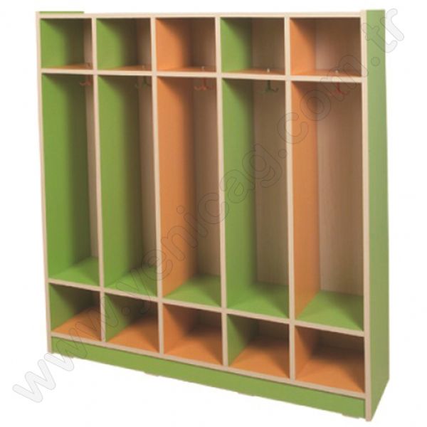 Open Shelf Coat Rack 100x140x35 Cm