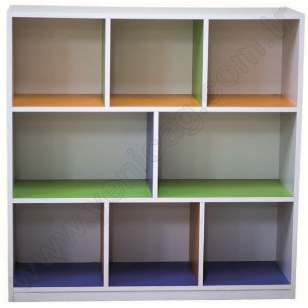 Open Shelf Cabinet 85x85x35 Cm