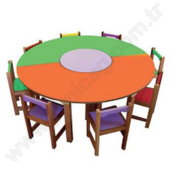 Round Table 3 Pieces 180 Diameter
