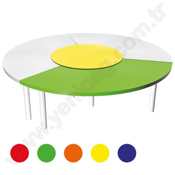 Round Table 4 Pieces 180 Diameter