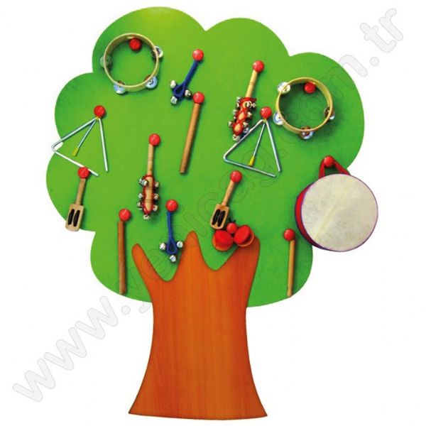 Tree Music Corner (Musical Instrument Included)
