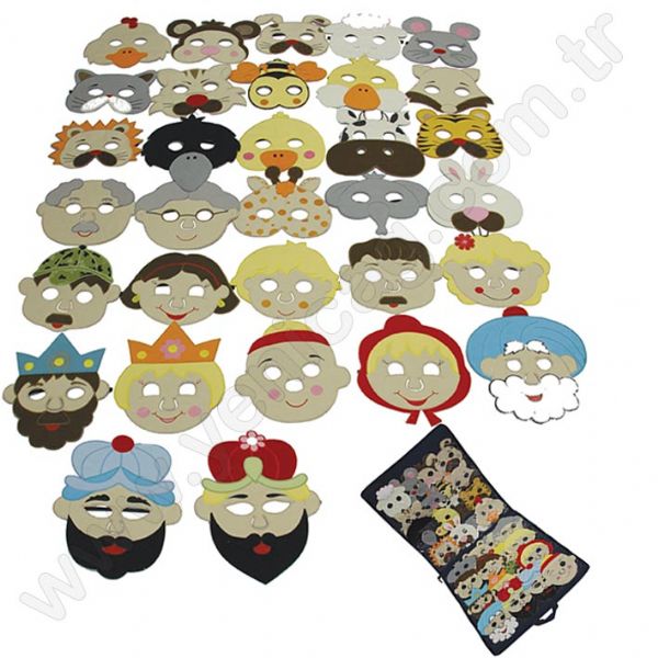 Masked Puppet Set